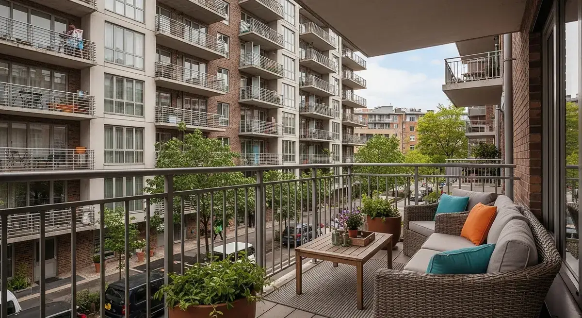 Creative ideas for a small apartment balcony